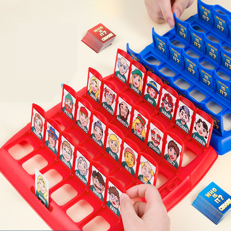 Board Game Who Is It - Gra planszowa Zgadnij kim jestem, interaktywna