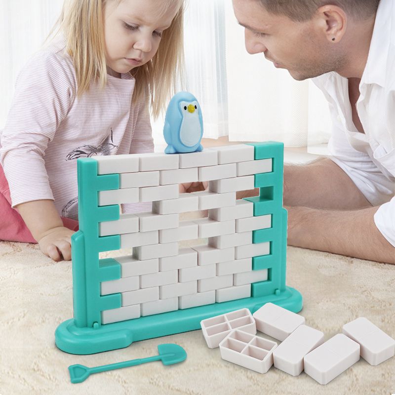 Board Game Saboteur - Mini zabawa dla dzieci oszczędzaj pingwin
