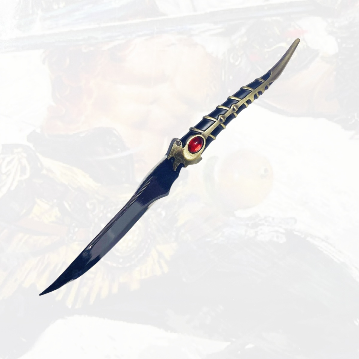 Board Game Saboteur - 7,1-calowy metalowy miecz katana z Gry