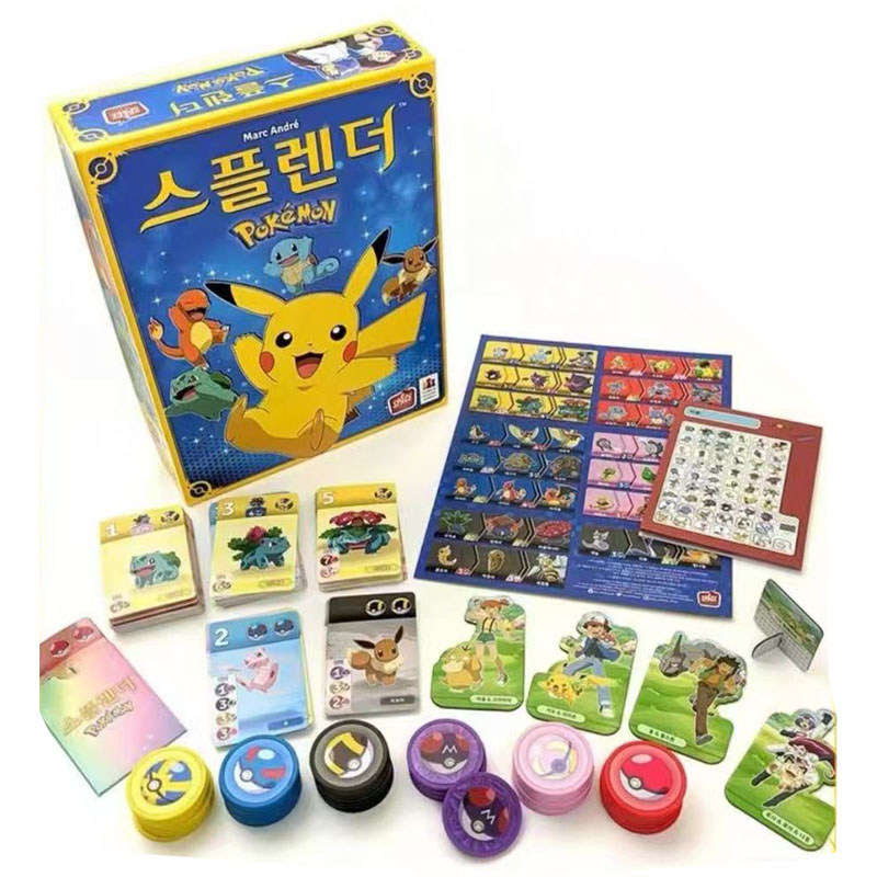 Strategy Board Game - Gry planszowe Pokémon Dobble Splendor Gra