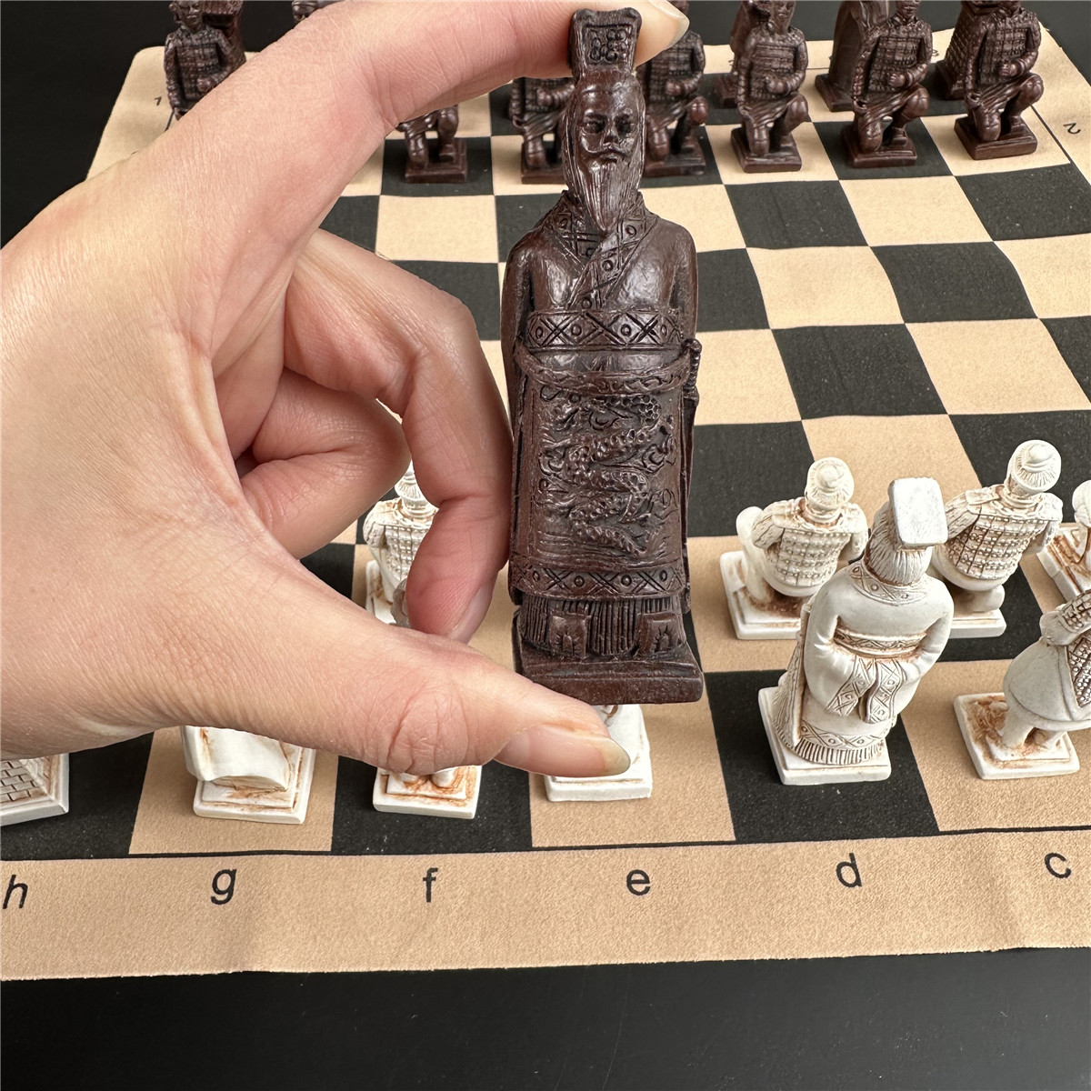 Board Game Queen - Wojownicy z terakoty antyczne duże szachy