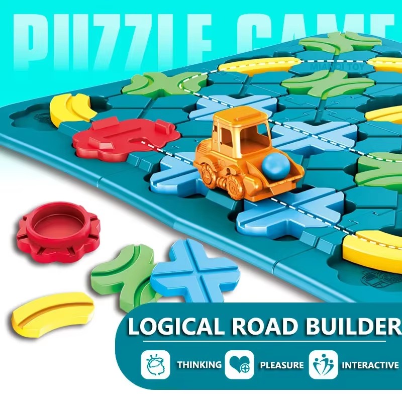 Board Game Qwirkle - Droga Labiryntowa Montessori Logiczna Gra Budowlana