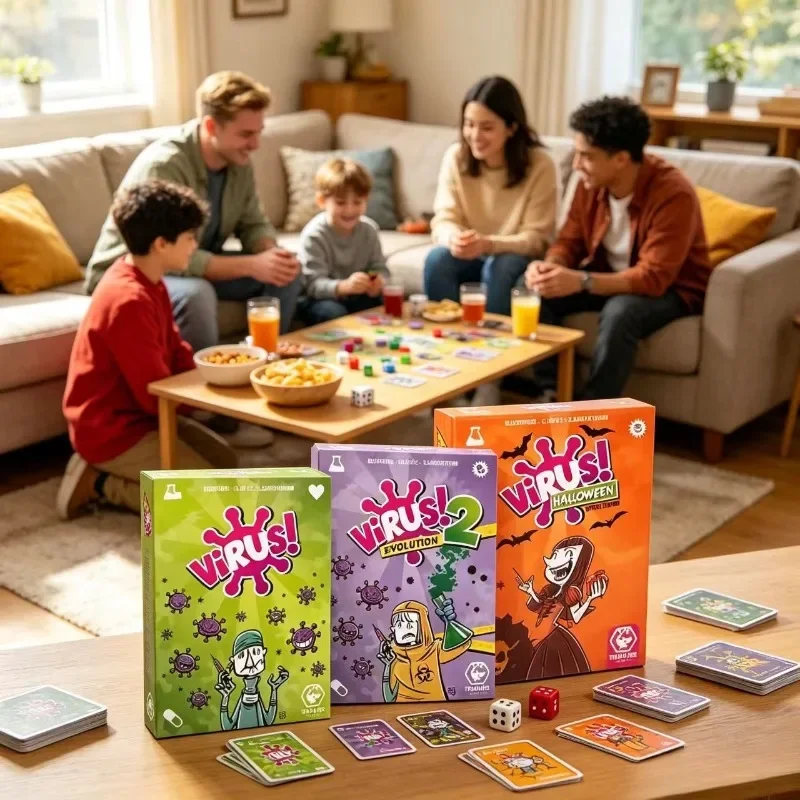 Board Game Virus - Interesująca gra karciana Virus i Virus