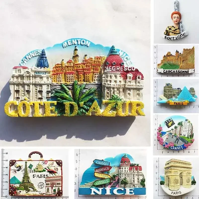 Board Game Zenith - Francja paryż lodówka pamiątkowy magnes Carcassonne