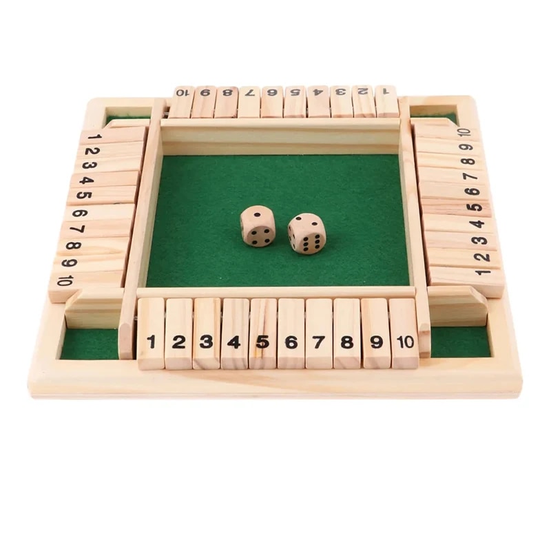 Board Game Master - Deluxe czterostronne 10 numerów zamknij pudełko