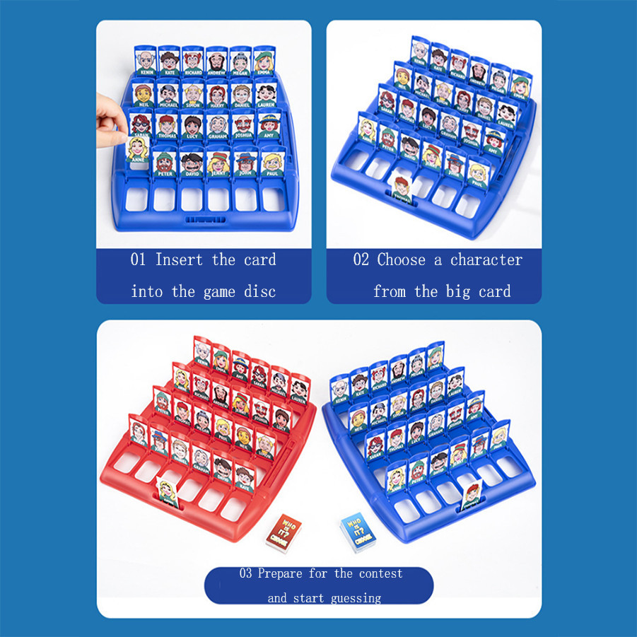 Gra planszowa Zgadnij kim jest – Board Game Who Is It recenzja i cena
