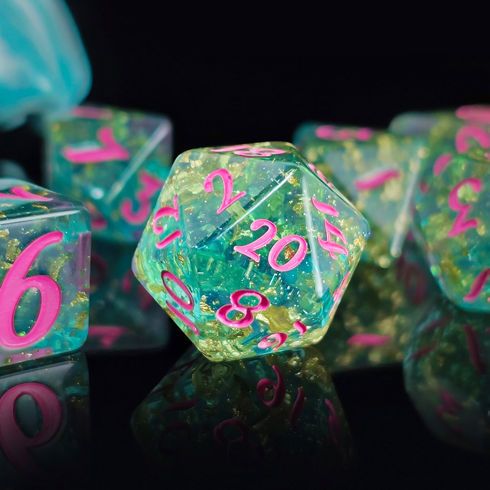 7 sztuk/zestaw Kostki z żywicy – Board Game Live recenzja i cena