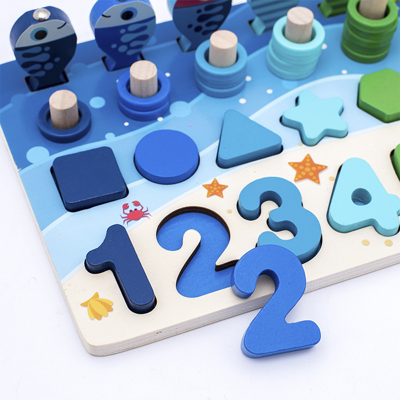 Drewniane Klocki 3D Montessori – Board Game Harvest recenzja i cena