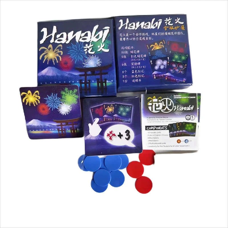 Gra karciana Hanabi do gry zes – Board Game Room recenzja i cena