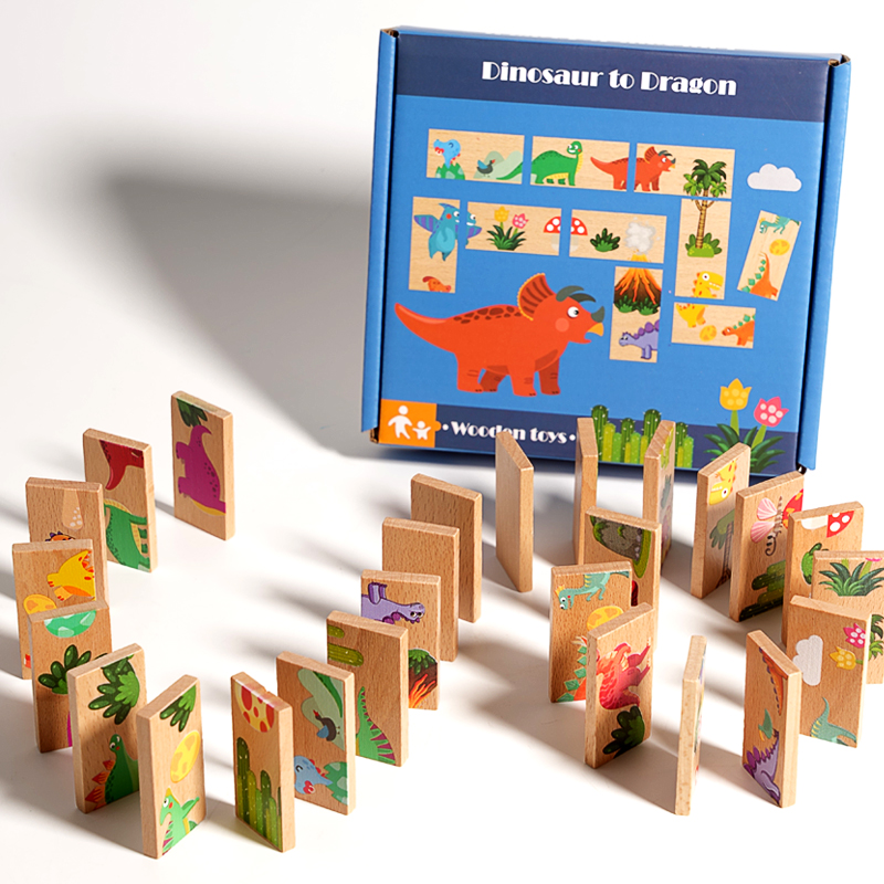 Drewniane Domino Dinozaury Gra – Board Game Oath recenzja i cena