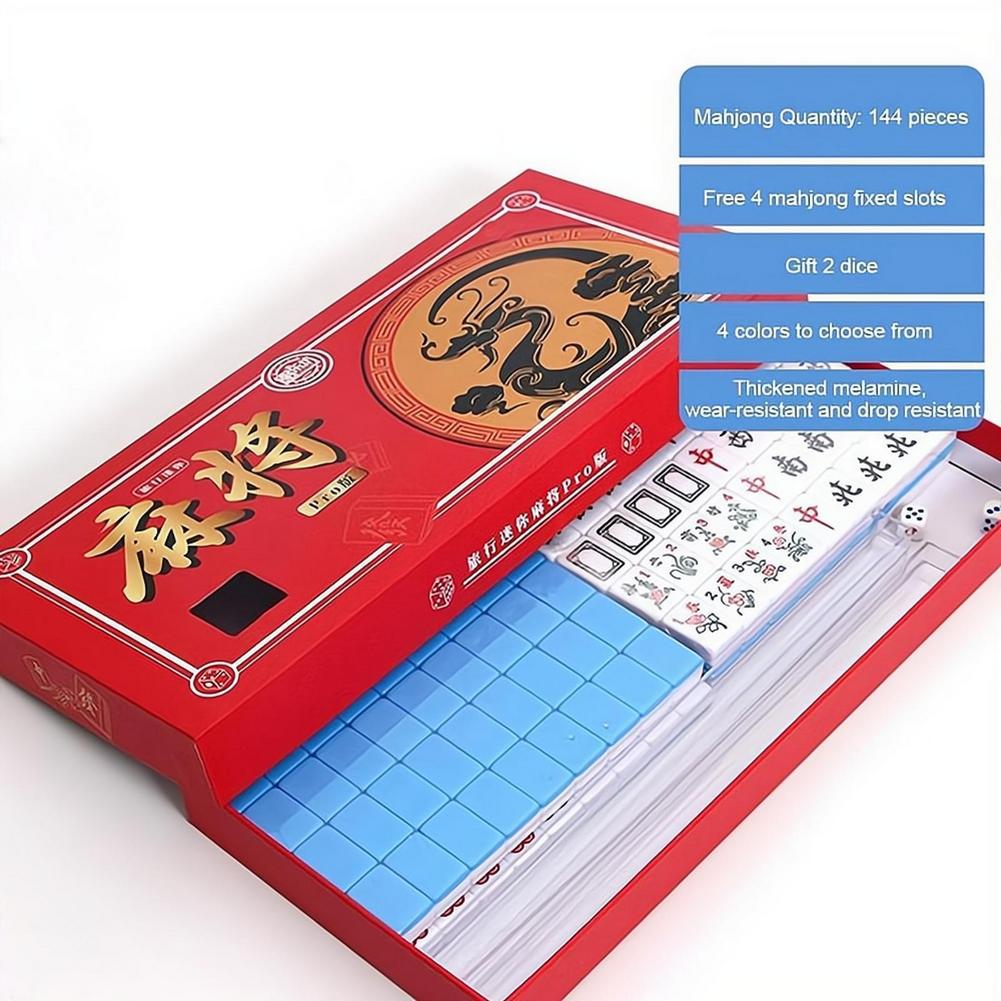 Przenośny Mini Zestaw Mahjong  – Board Game Master recenzja i cena