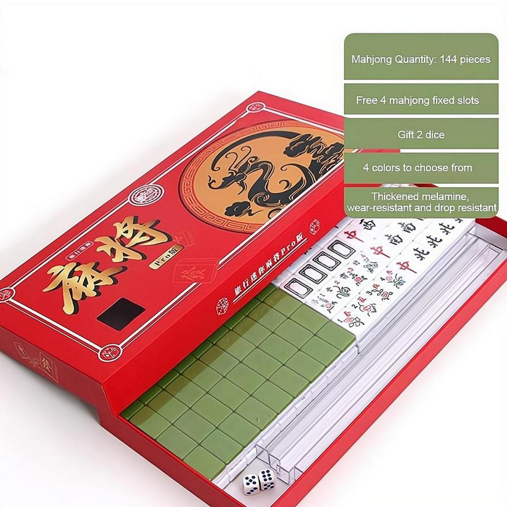 Przenośny Mini Zestaw Mahjong  – Board Game Master recenzja i cena