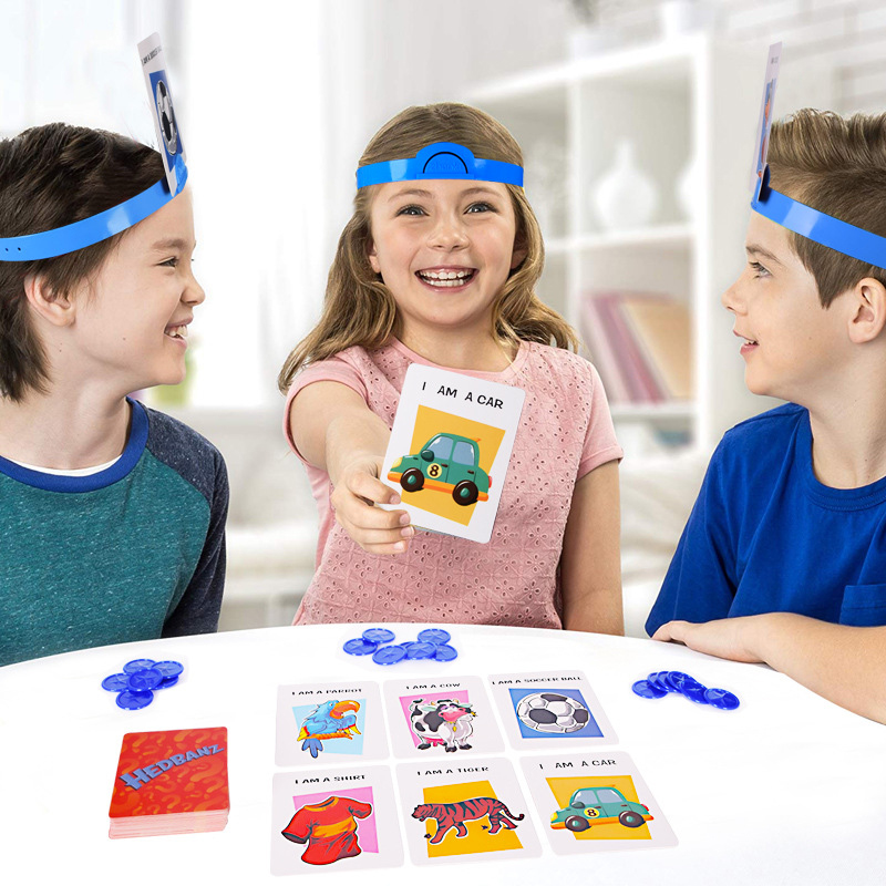 Zabawne karty dla dzieci Gra p – Board Game Who Is It recenzja i cena