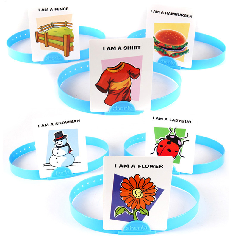 Zabawne karty dla dzieci Gra p – Board Game Who Is It recenzja i cena