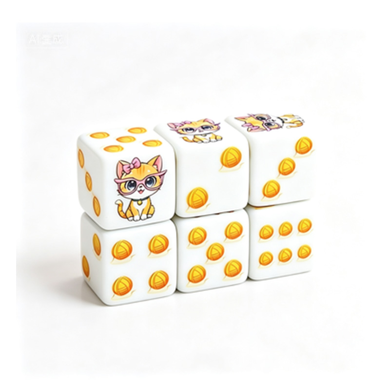Zestaw 6 wielościanowych kości – Board Game Master recenzja i cena