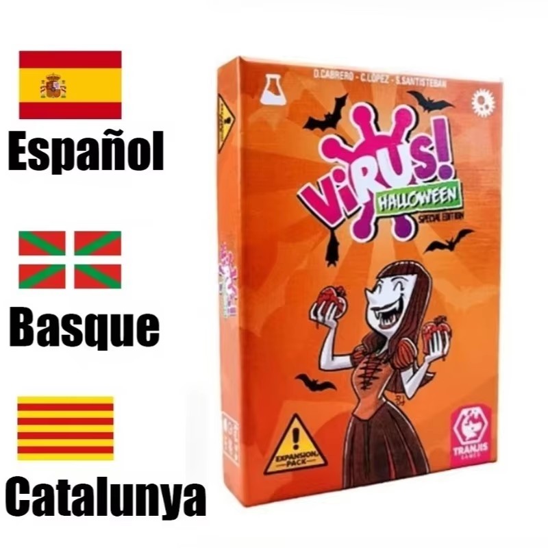 Karta interaktywna z motywem t – Board Game Virus recenzja i cena