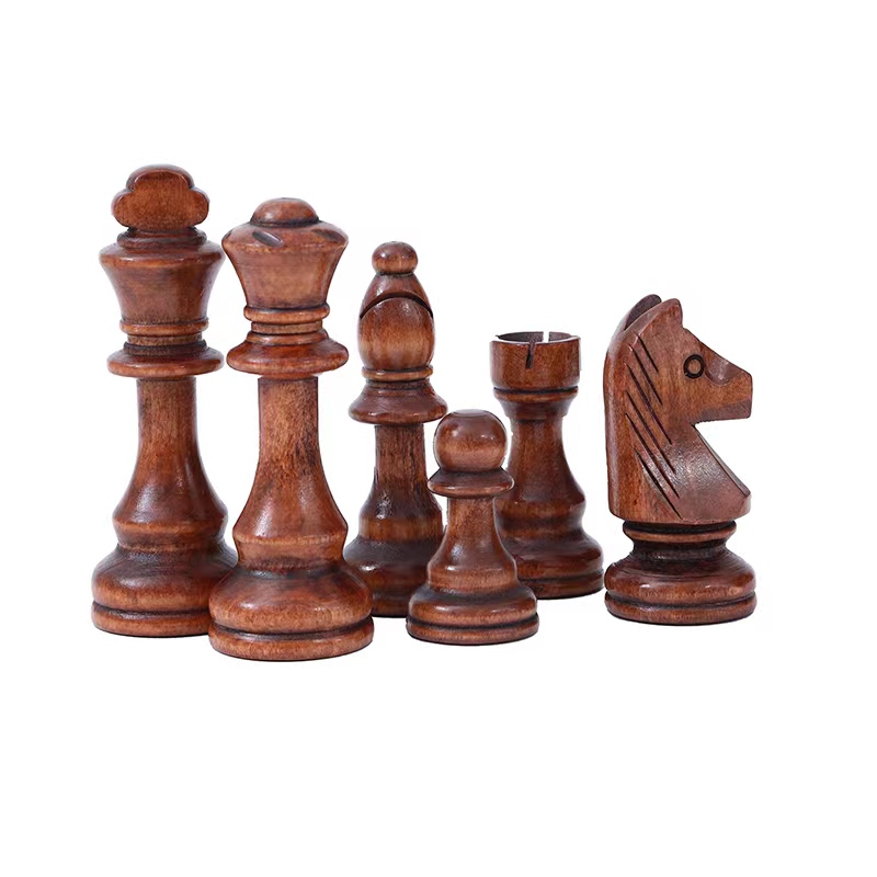 32 sztuki Drewniane szachy Kró – Board Game Queen recenzja i cena