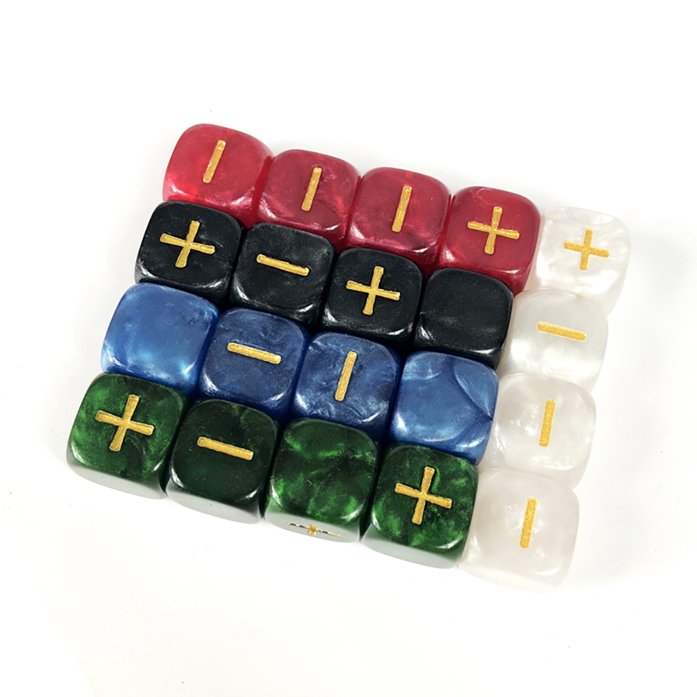 Kostki Fate z torbą 20 sztuk d – Board Game Live recenzja i cena