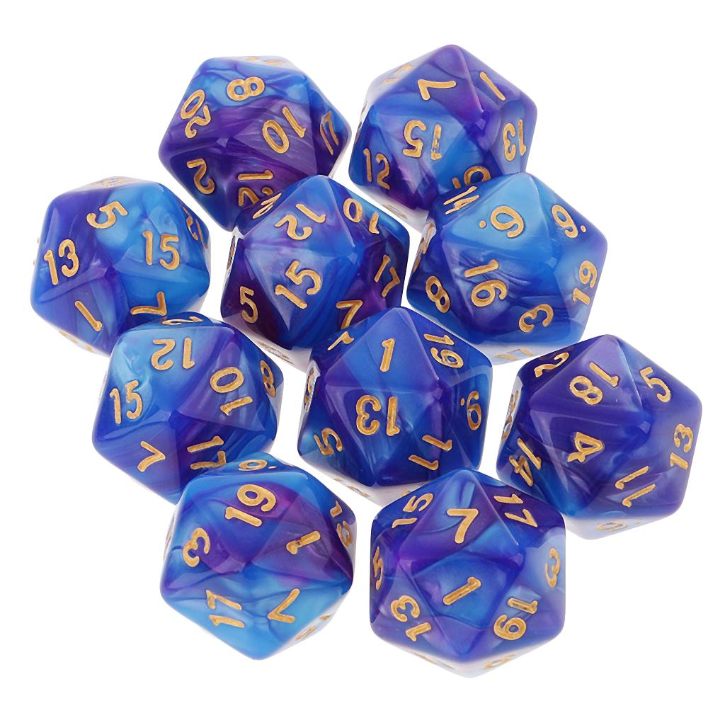 10 sztuk wielościenne 20-stron – Board Game Live recenzja i cena