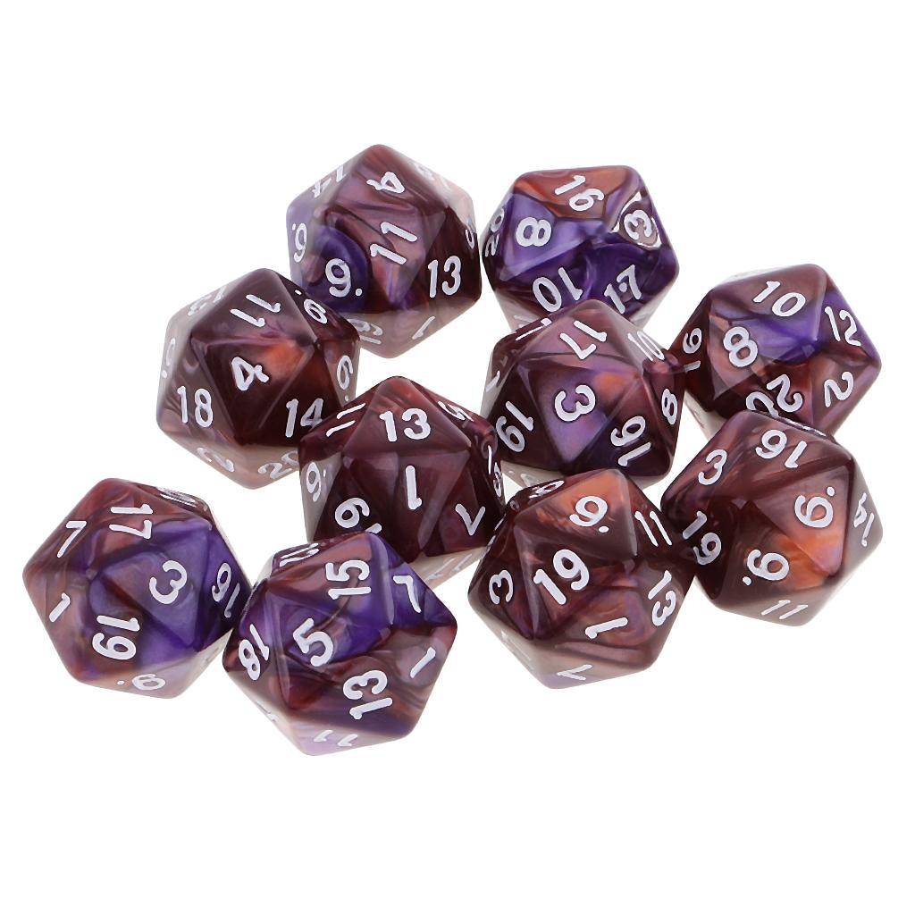 10 sztuk wielościenne 20-stron – Board Game Live recenzja i cena
