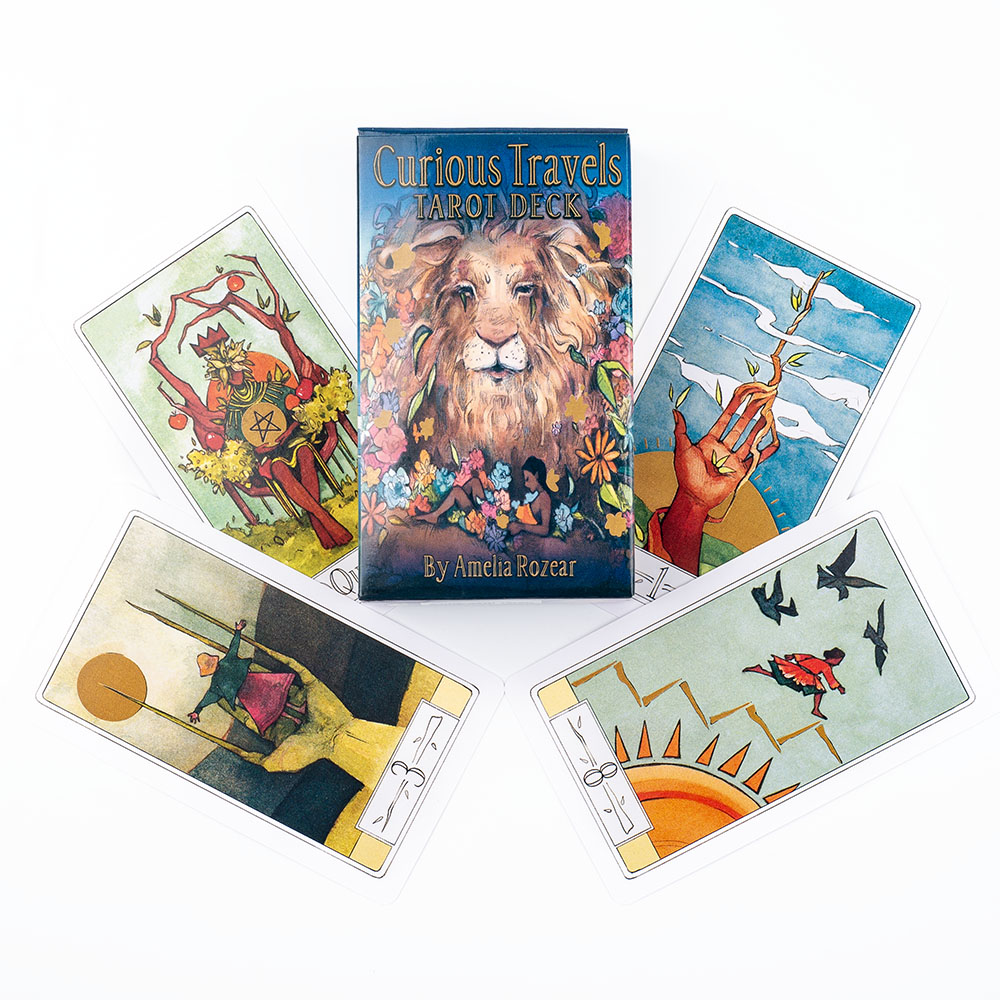 Ciekawe podróże Tarot 10,3 * 6 – Board Game Illustrator recenzja i cena