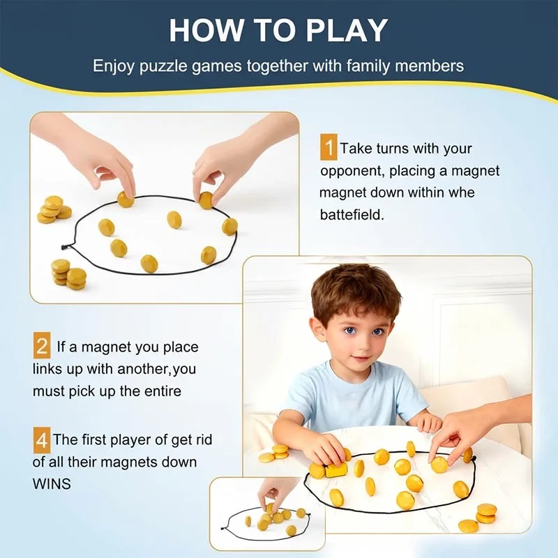 Gry imprezowe Magnetyczne kami – Strategy Board Game recenzja i cena
