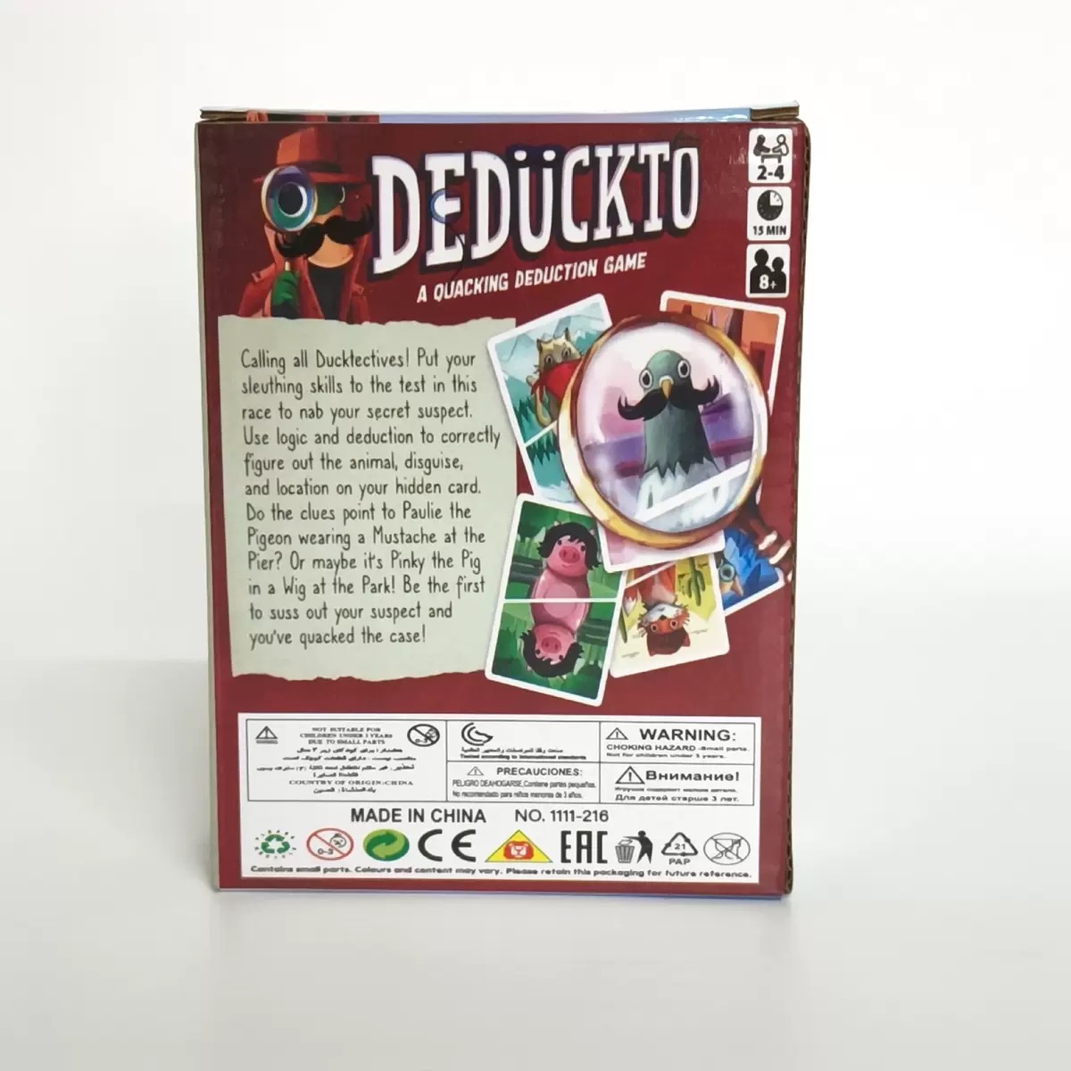 Gra Duck Detective: Zgadnij ki – Board Game Who Is It recenzja i cena